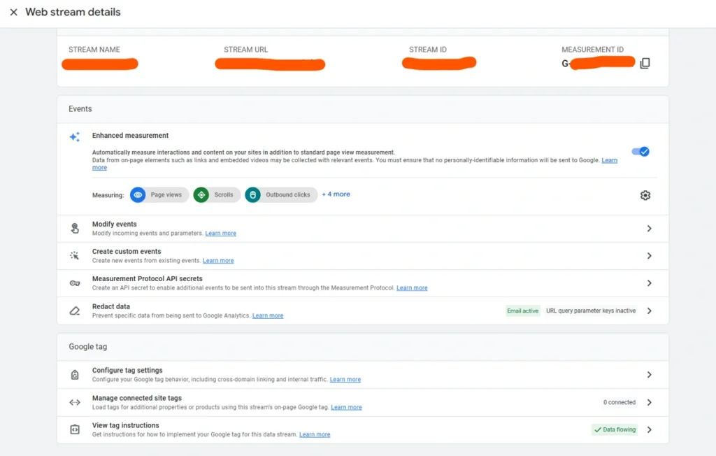 code tag google analytics