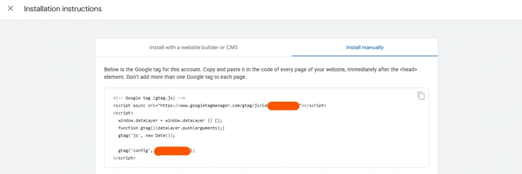 code tag google analytics 2