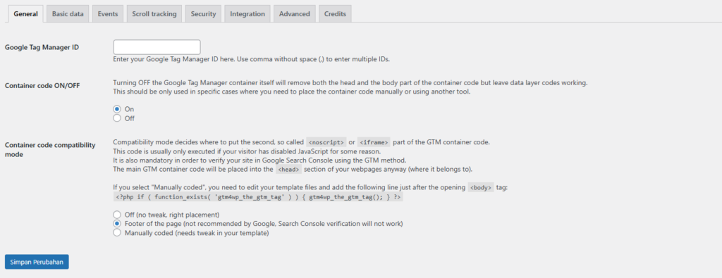 google tag manager plugin