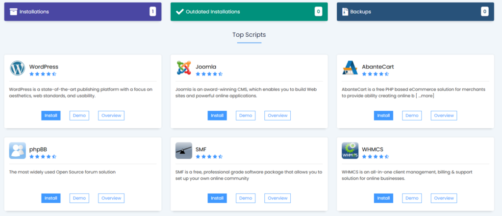 install wordpress softaculous 3