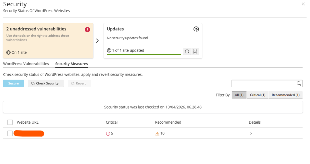 security wordpress toolkit